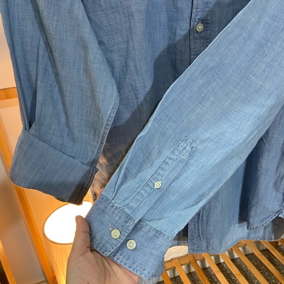 Denim Shirt. Size- L (REGULAR FIT) - Picture 6 of 8